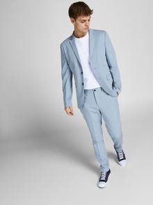 Jack & Jones JPRFRANCO Super Slim Fit Tailored Trousers -Ashley Blue - 12199893