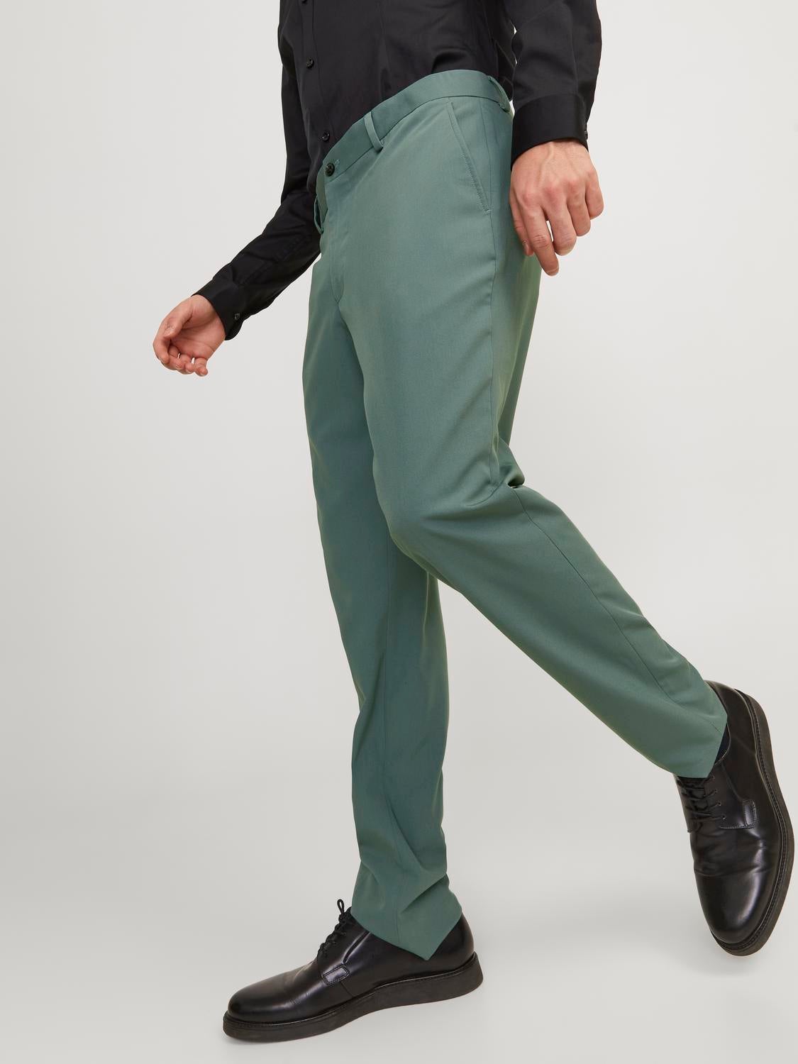 Buy Park Avenue Park Avenue Men Medium Brown Checks Super Slim Fit Work  Trouser | Park Avenue Trouser online | Brown