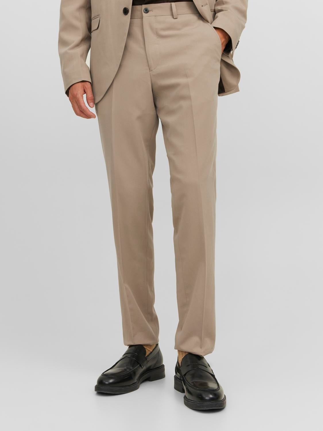 Jack & Jones JPRFRANCO Super Slim Fit Kostiuminės kelnės -Wheathered Teak - 12199893