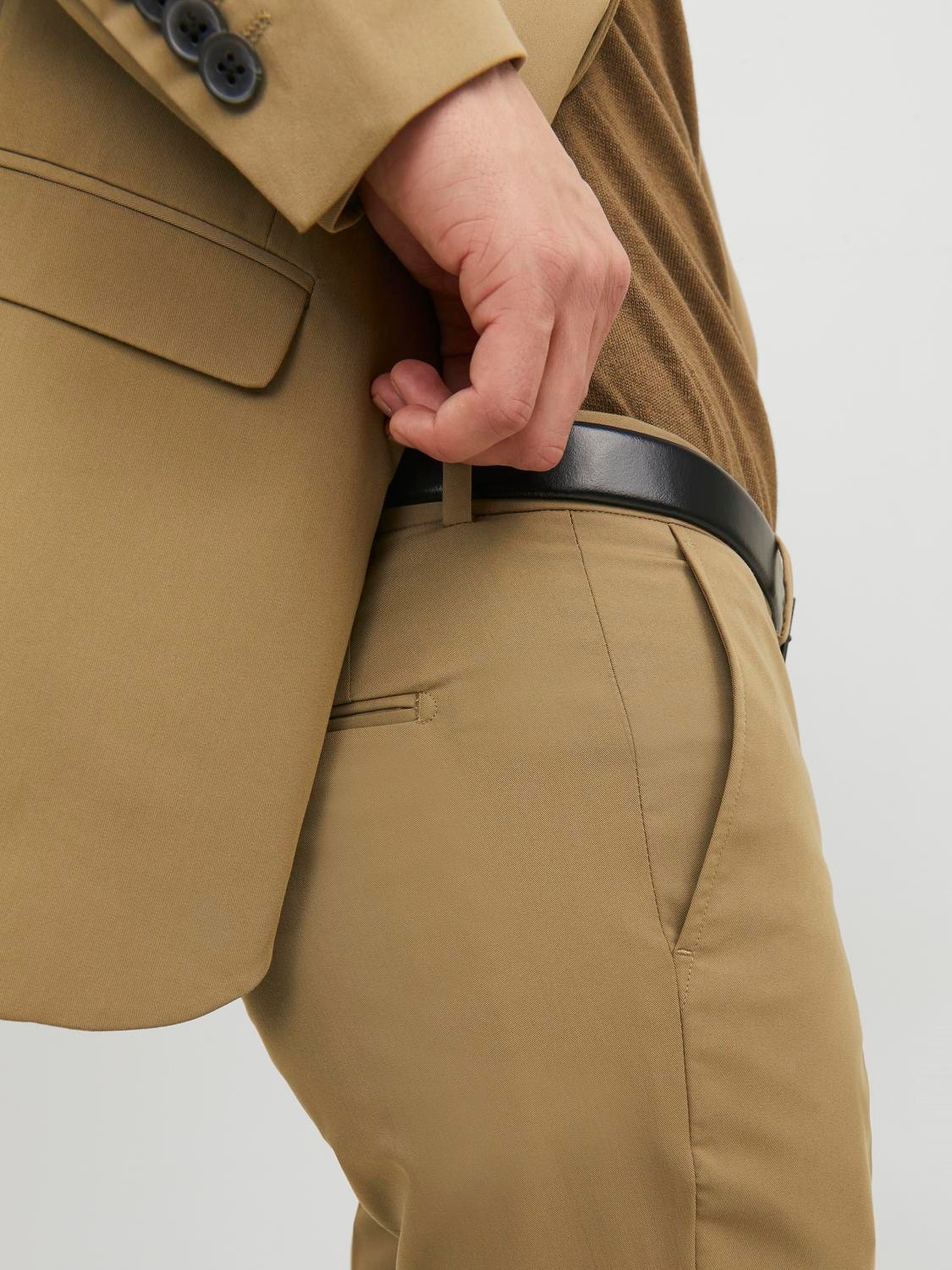 Jack & Jones JPRFRANCO Super Slim Fit Tailored bukser -Covert Green - 12199893