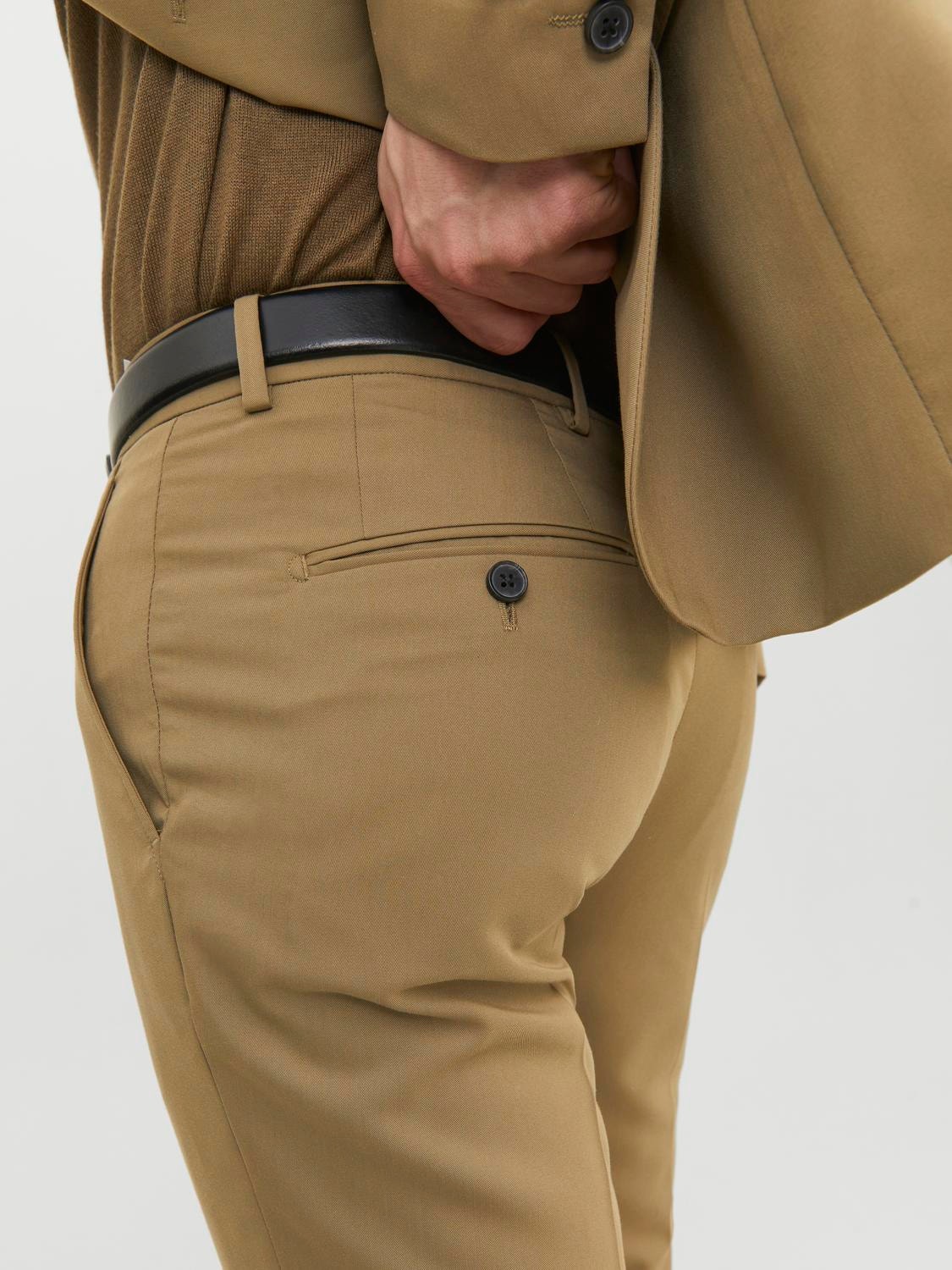 Jack & Jones JPRFRANCO Pantalons de tailleur Super Slim Fit -Covert Green - 12199893