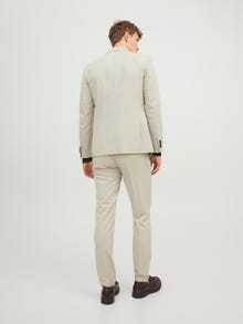 Jack & Jones JPRFRANCO Super Slim Fit Tailored Trousers -Pure Cashmere - 12199893