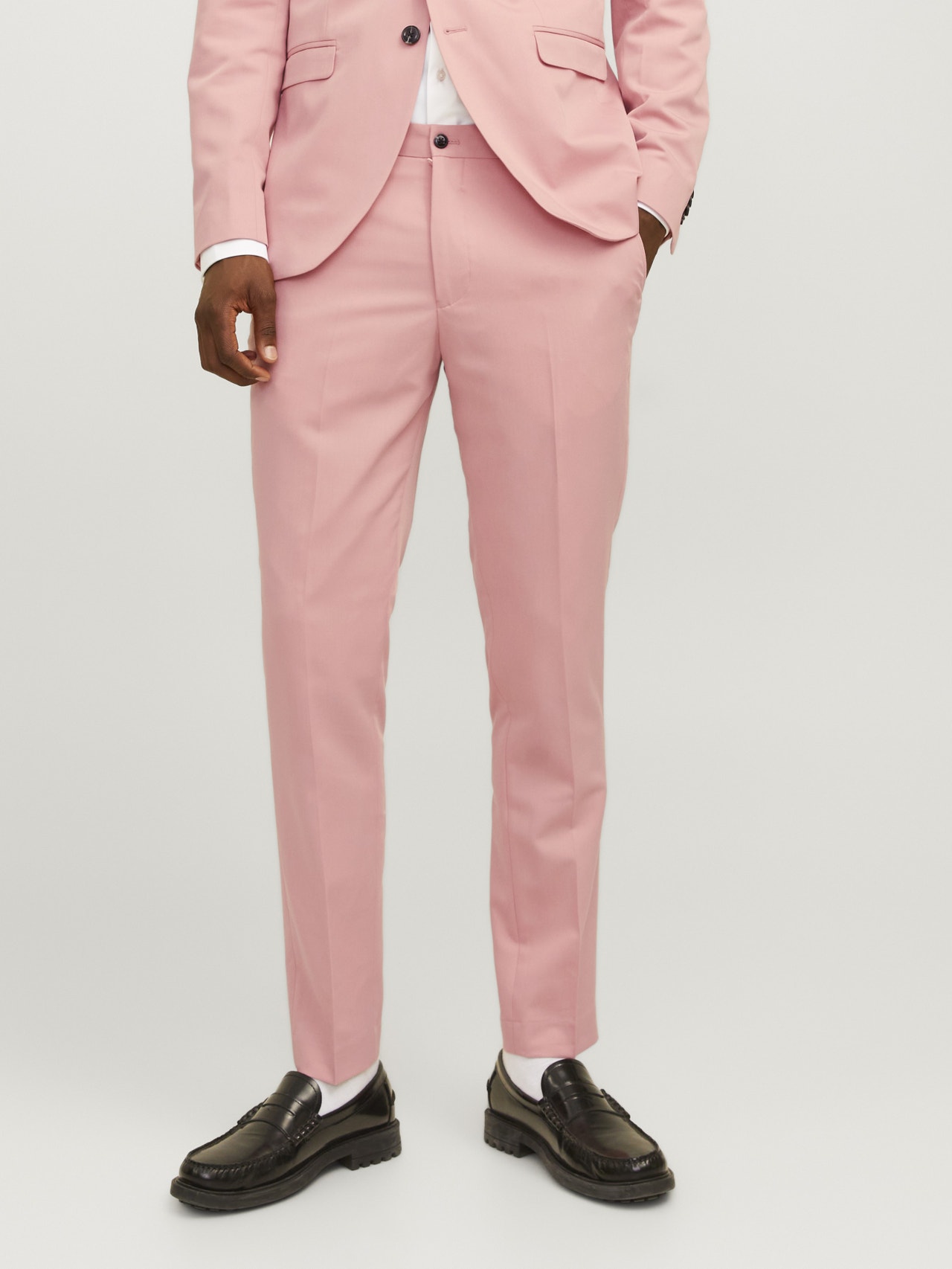 Jack & Jones JPRFRANCO Super Slim Fit Tailored Trousers -Rose Tan - 12199893