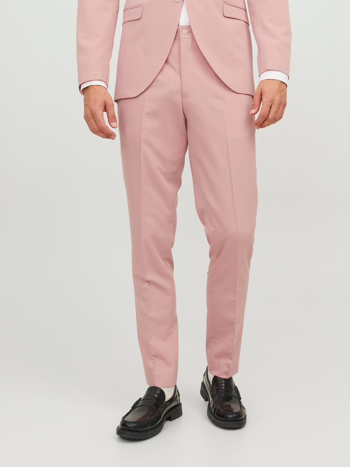 Jack & Jones JPRFRANCO Super Slim Fit Tailored Trousers -Rose Tan - 12199893