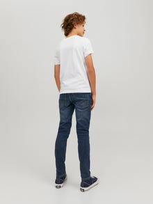 Jack & Jones 2-pack Logo T-shirt Junior -Navy Blazer - 12199947