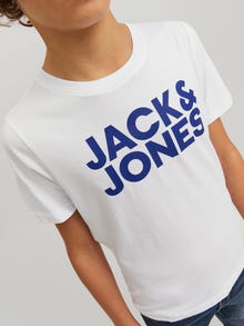 Jack & Jones 2-pack Logo T-shirt Junior -Navy Blazer - 12199947