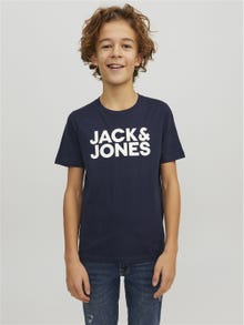 Jack & Jones Pack de 2 T-shirt Logo Pour les garçons -Navy Blazer - 12199947
