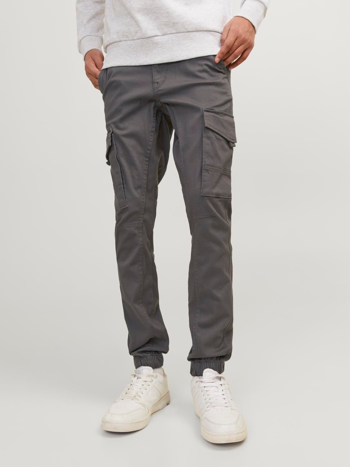 Cargo trousers Junior Dark Grey Jack Jones