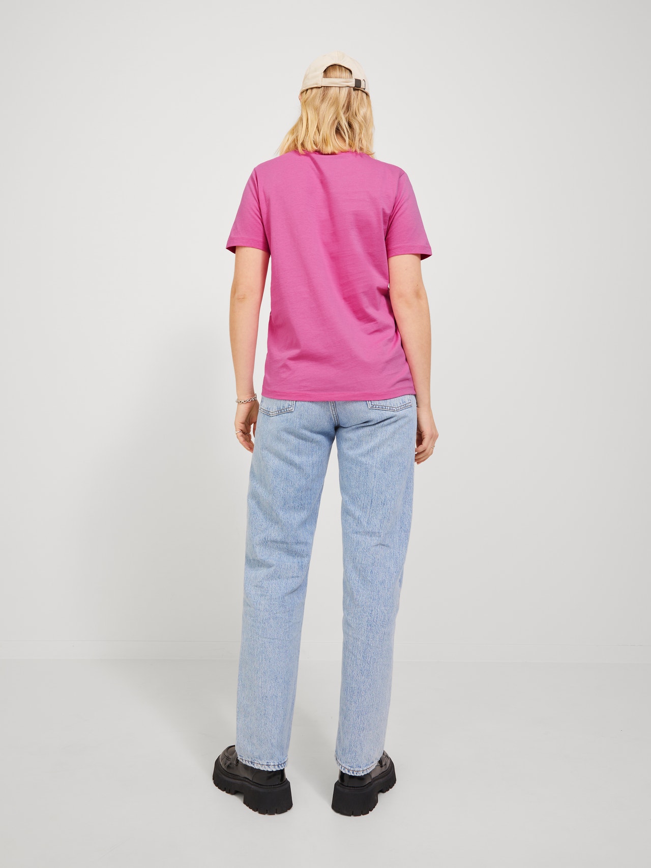 JJXX JXANNA T-shirt -Carmine Rose - 12200182