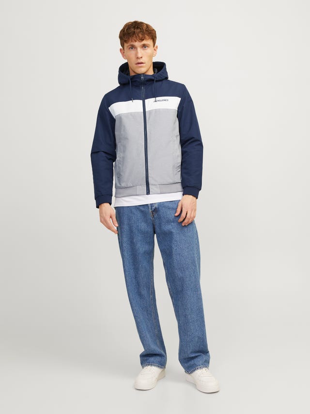 Jack & Jones quilted bomber jacket in black Jack & Jones quilted bomber jacket in black