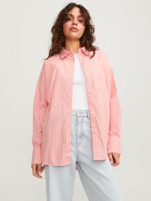 JJXX JXJAMIE Poplino marškiniai -Peach Echo - 12200353