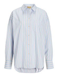 JJXX JXJAMIE Poplino marškiniai -Cashmere Blue - 12200353