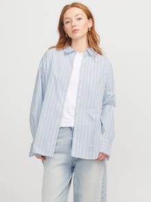 JJXX JXJAMIE Poplino marškiniai -Cashmere Blue - 12200353