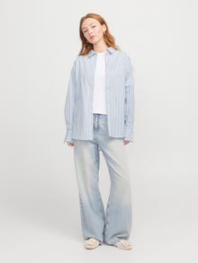 JJXX JXJAMIE Poplino marškiniai -Cashmere Blue - 12200353