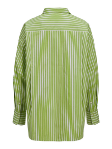 JJXX JXJAMIE Poplinskjorte -Parrot Green - 12200353
