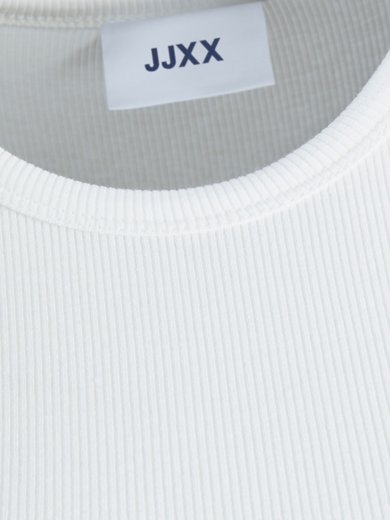 【送料&関税込】ChloAC White Cotton T-shirt JXFELINE Longsleeved T-shirt | White | JJXX®