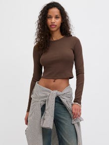 JJXX JXFELINE Longsleeved T-shirt -Bracken - 12200402