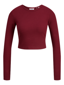 JJXX JXFELINE maglietta a manica lunga -Cabernet - 12200402