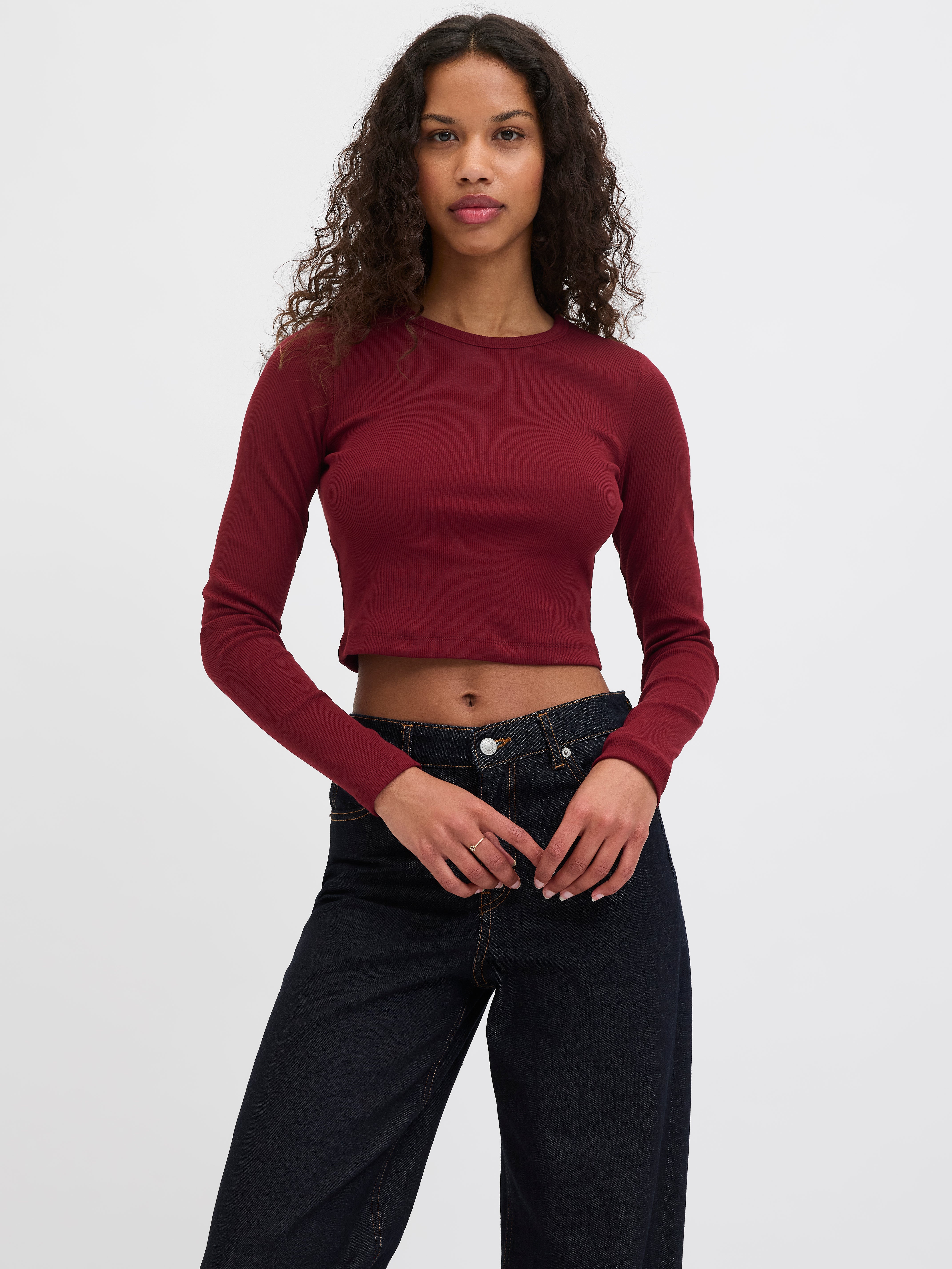 Jxfeline Langarm-t-shirt