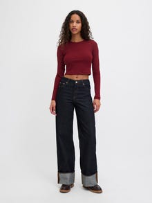 JJXX JXFELINE Longsleeved T-shirt -Cabernet - 12200402