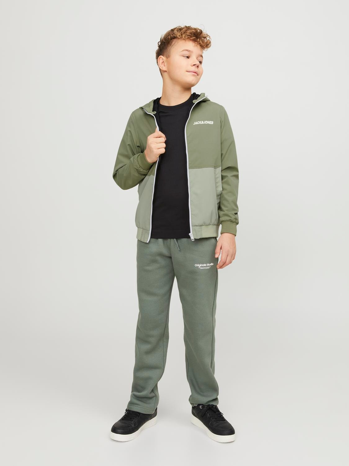 Jack & Jones Softshell jacket For boys -Oil Green - 12200453