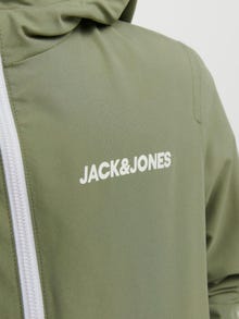 Jack & Jones Kurtka softshell Dla chłopców -Oil Green - 12200453