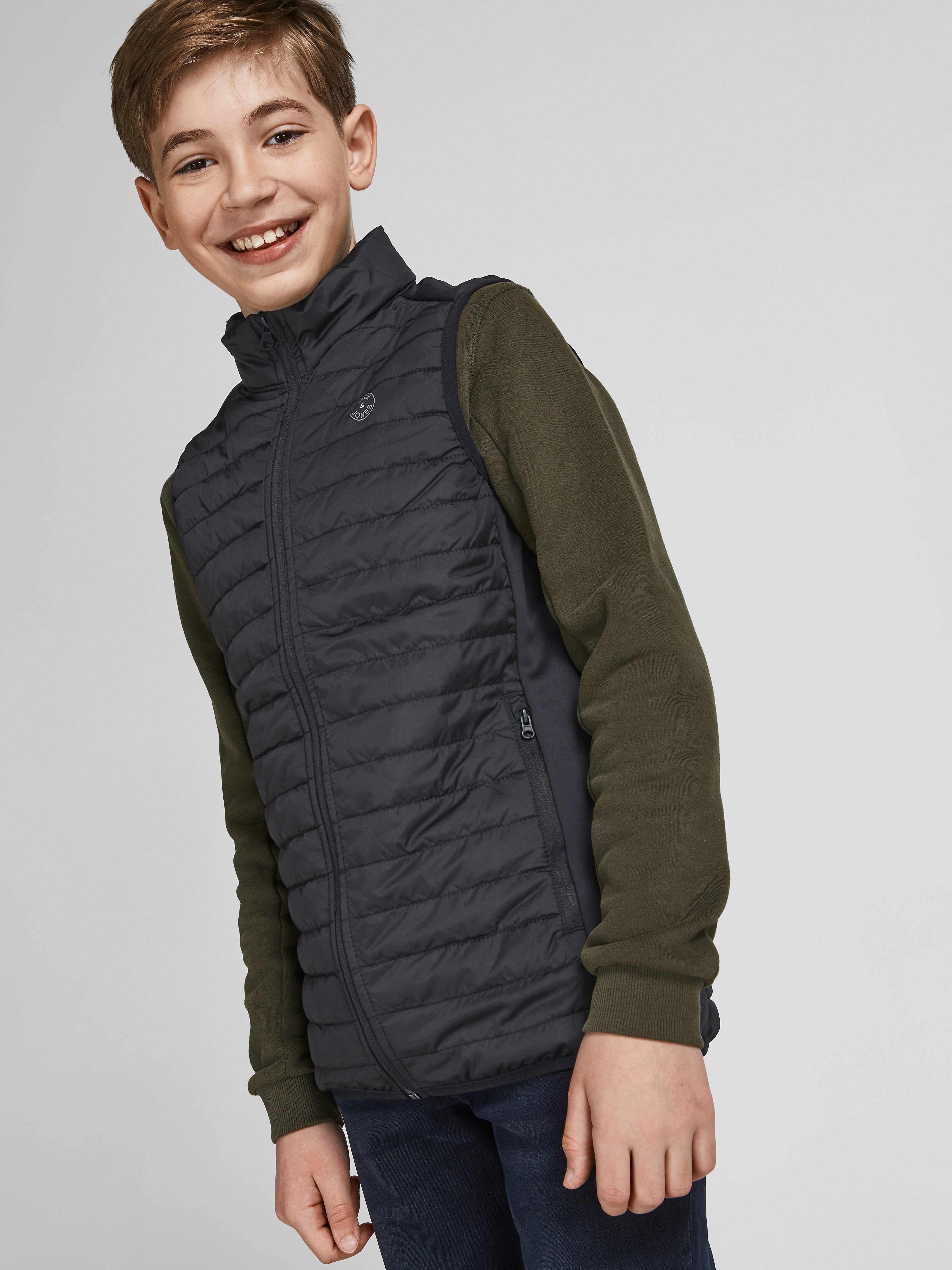 Quilted gilet Junior Black Jack Jones