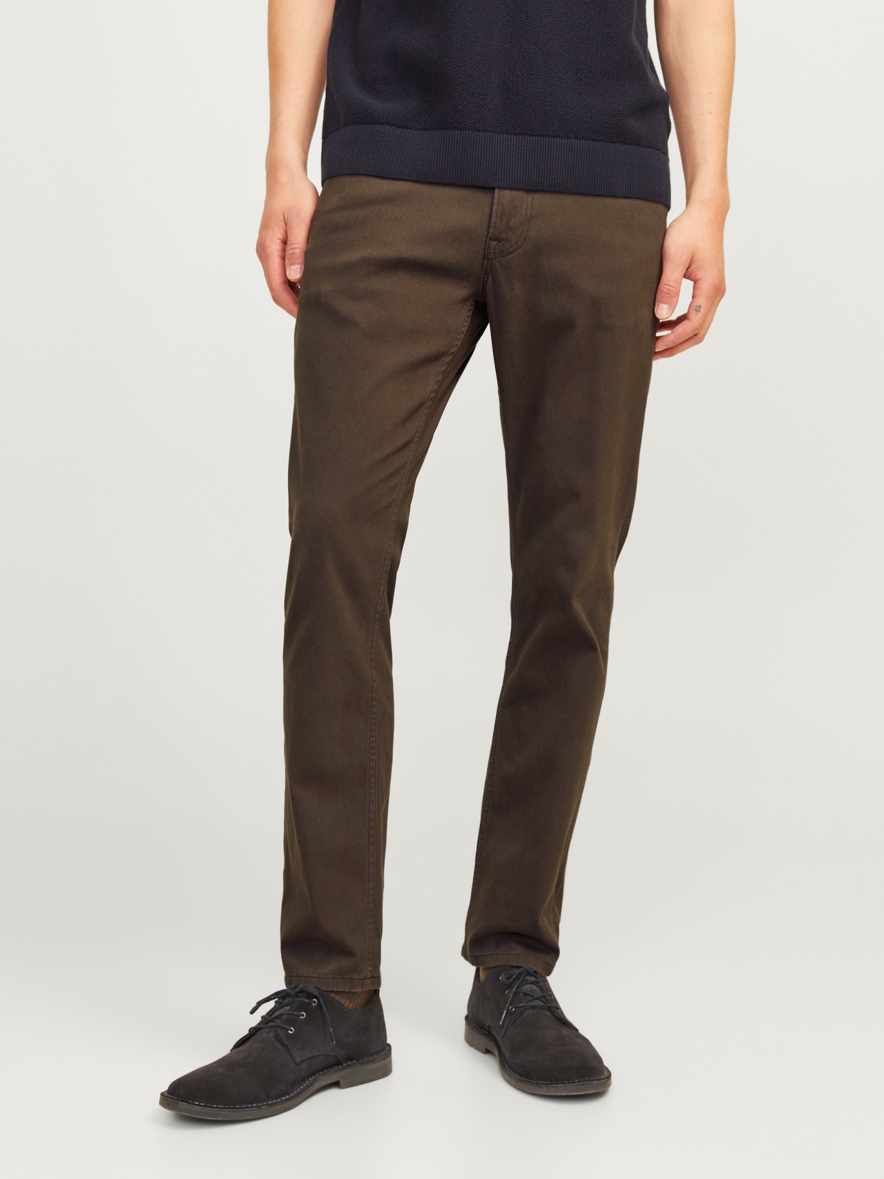 Jack & Jones JPSTGLENN JJORIGINAL AKM 5-pocket trousers -Wren - 12201530