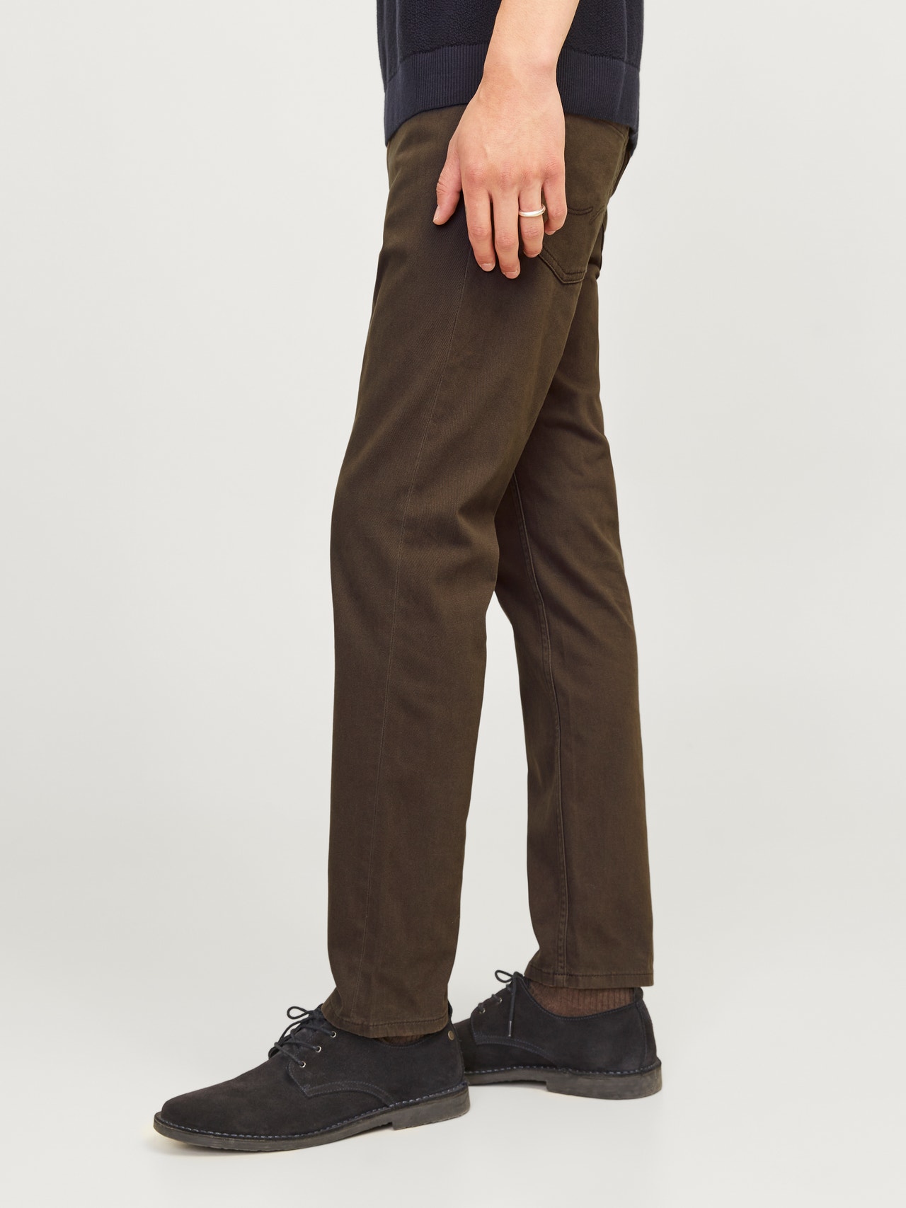 Jack & Jones JPSTGLENN JJORIGINAL AKM 5-pocket trousers -Wren - 12201530