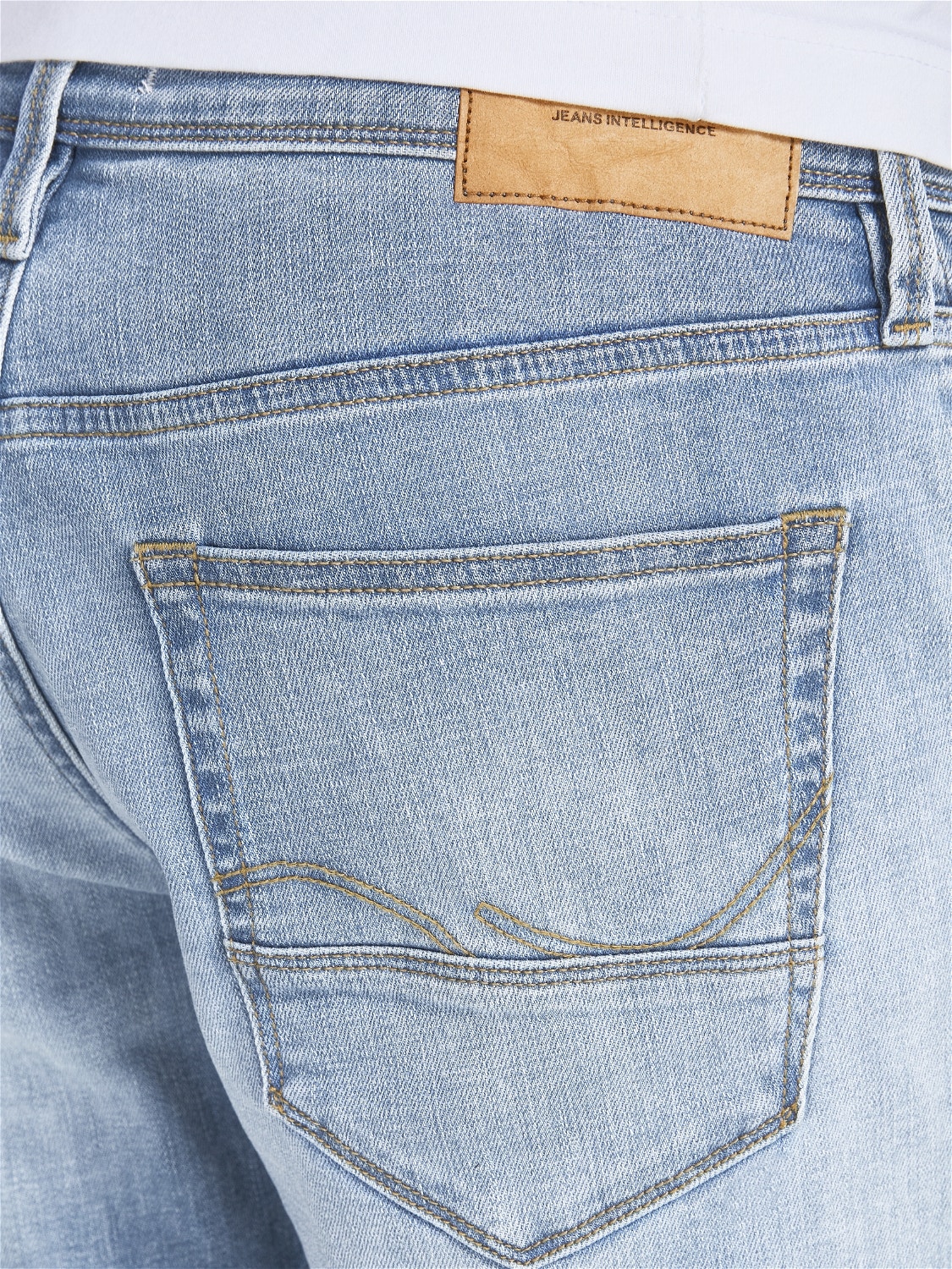 Jack & Jones Regular Fit Denim shorts -Blue Denim - 12201628