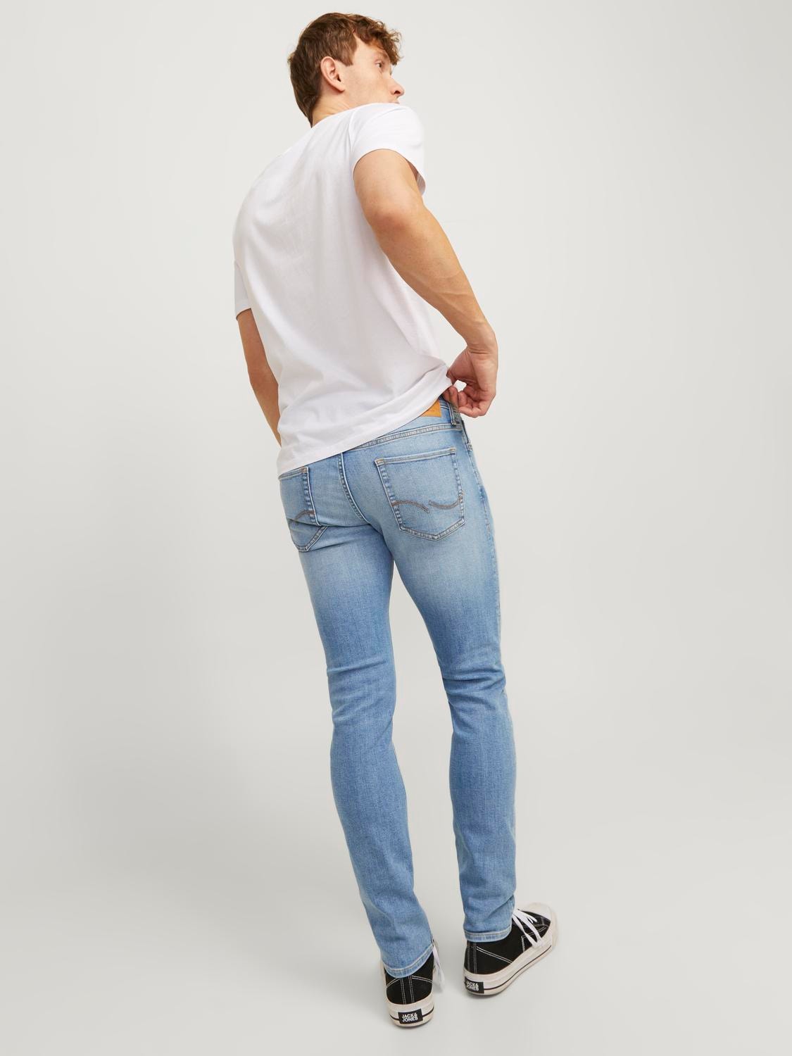 Jack & Jones JJIGLENN JJORIGINAL SBD 805 Slim fit jeans -Blue Denim - 12201645