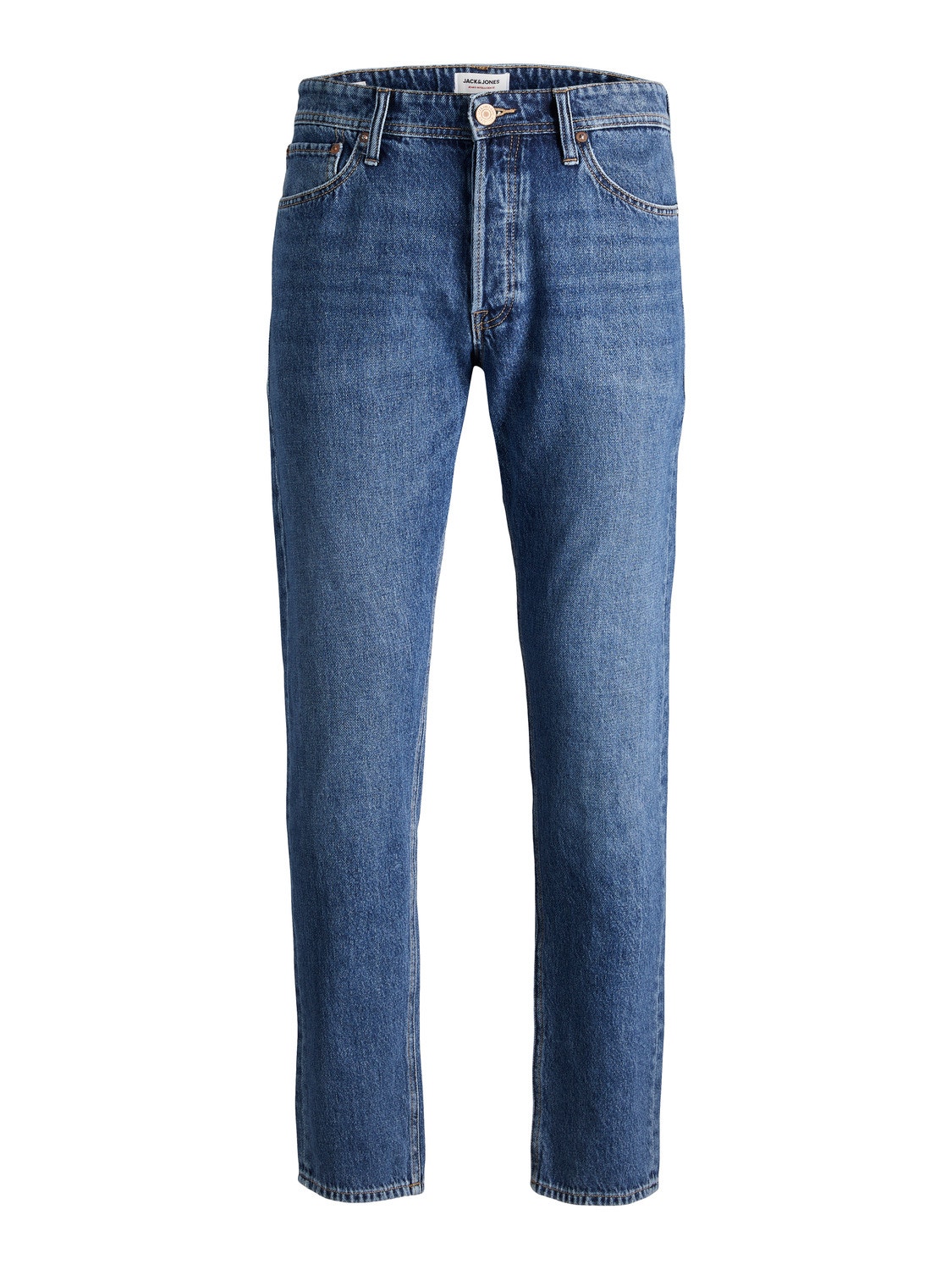 JJIMIKE JJORIGINAL MF 123 NOOS Tapered fit jeans | Medium Blue | Jack &  Jones® | Schlupfjeans
