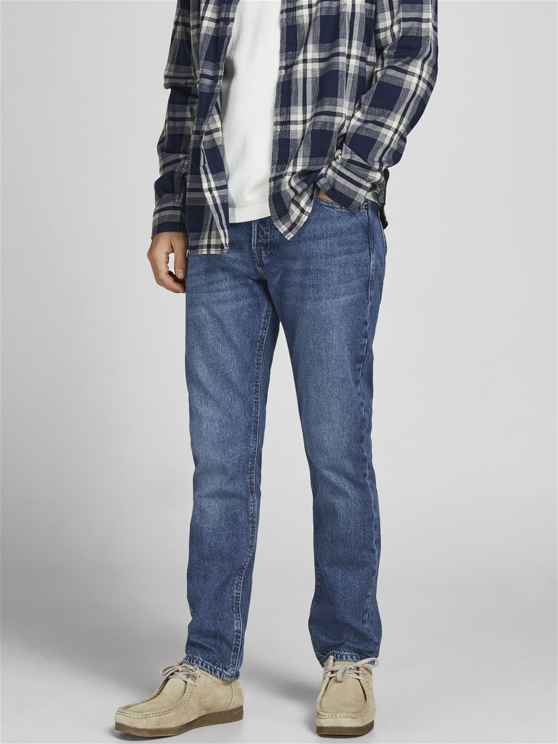 JJIMIKE JJORIGINAL MF 123 NOOS Comfort fit jeans | Medium Blue