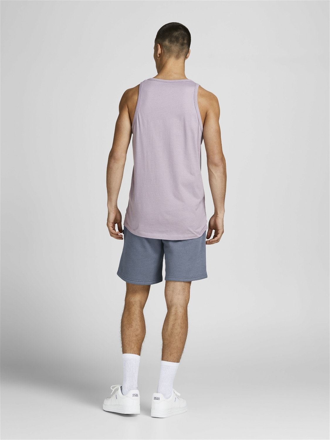 Jack & Jones Regular Fit Sweat-Shorts -Grasaille - 12201880