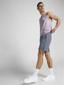Jack & Jones Regular Fit Sweatstof shorts -Grasaille - 12201880