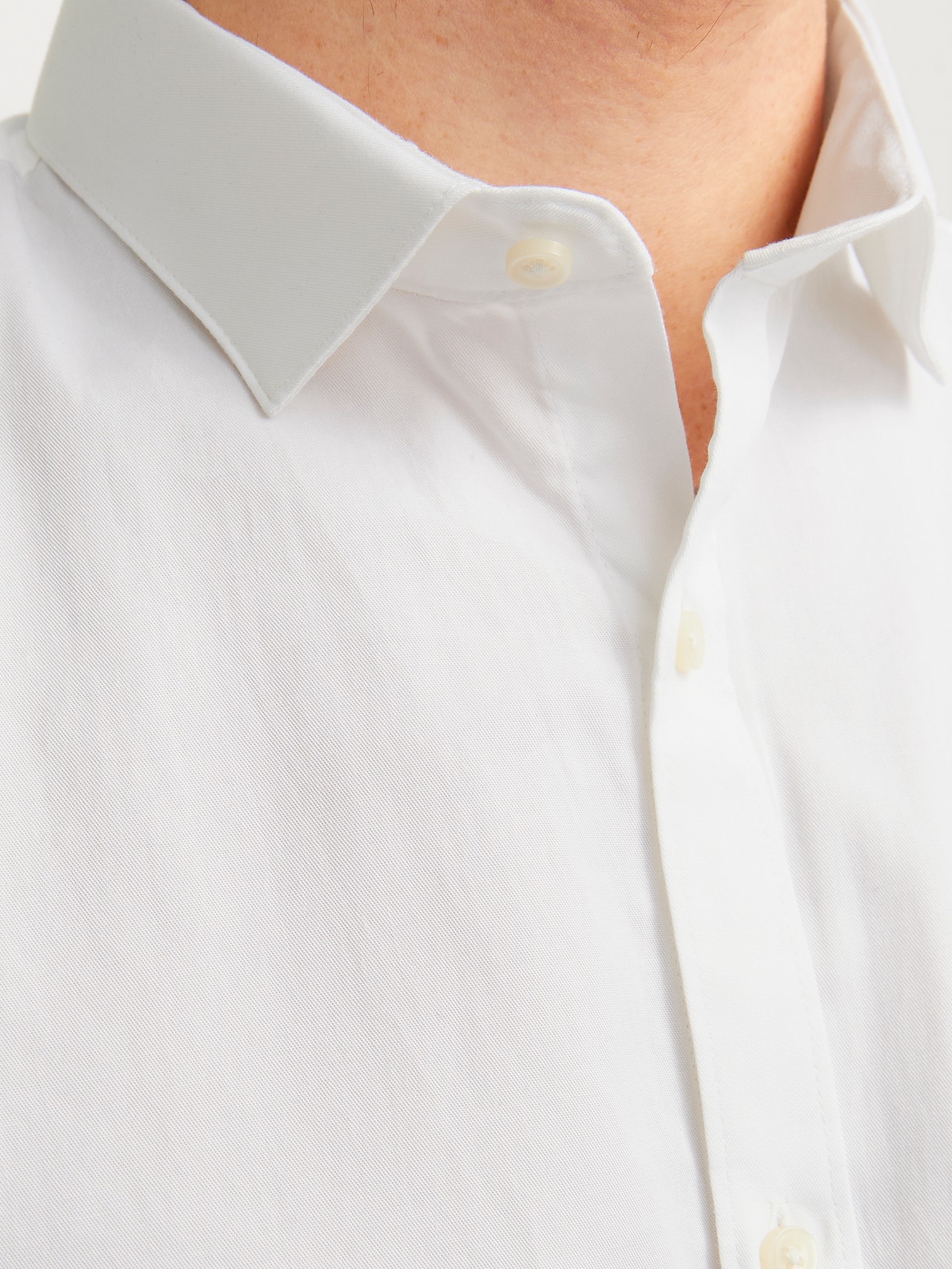 Jack & Jones Slim Fit Oficialūs marškiniai -White - 12201905