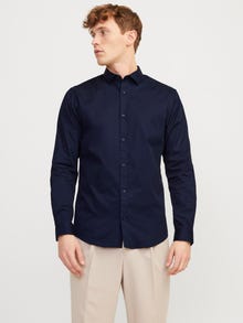 Jack & Jones Slim Fit Dress shirt -Navy Blazer - 12201905