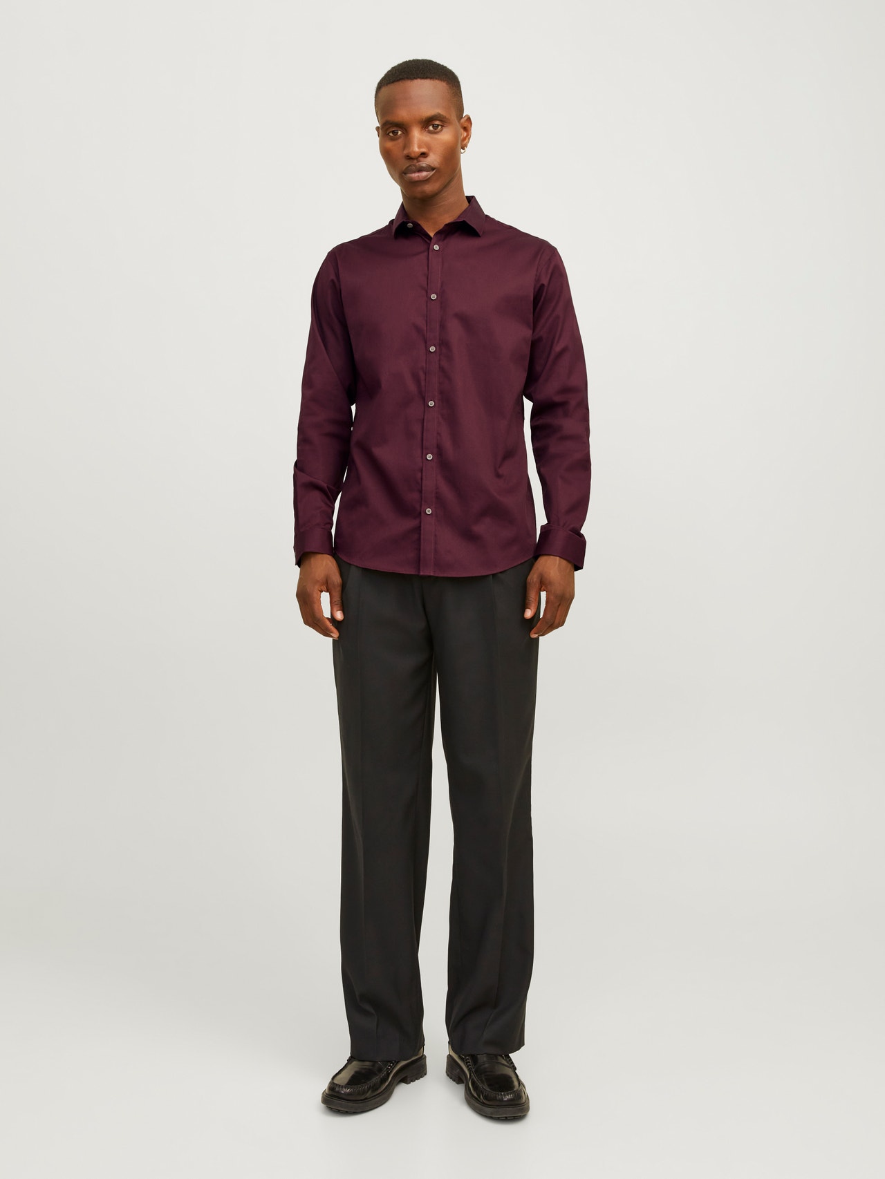 Jack & Jones Camisa formal Slim Fit -Winetasting - 12201905