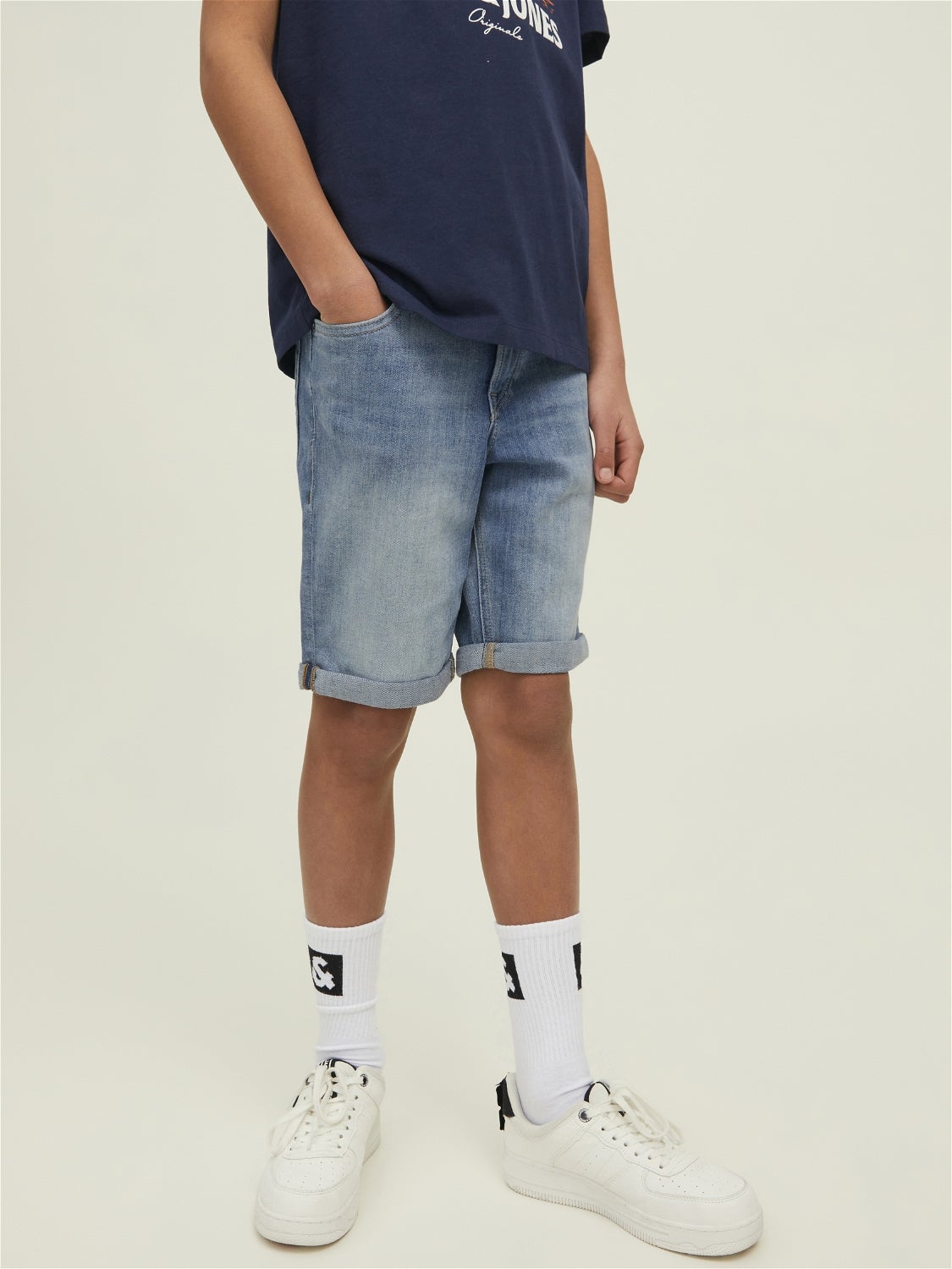 H&M Short blauw casual uitstraling Mode Broeken Shorts 