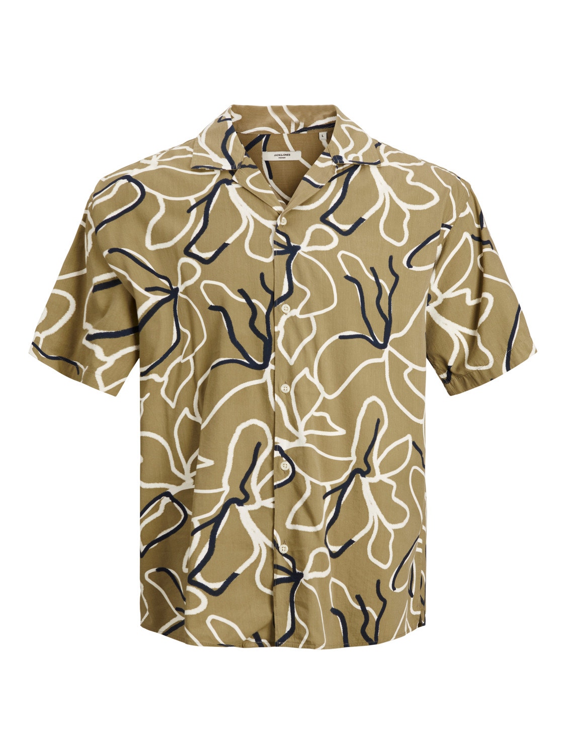 Jack & Jones Regular Fit Neformalus marškiniai -Covert Green - 12202240