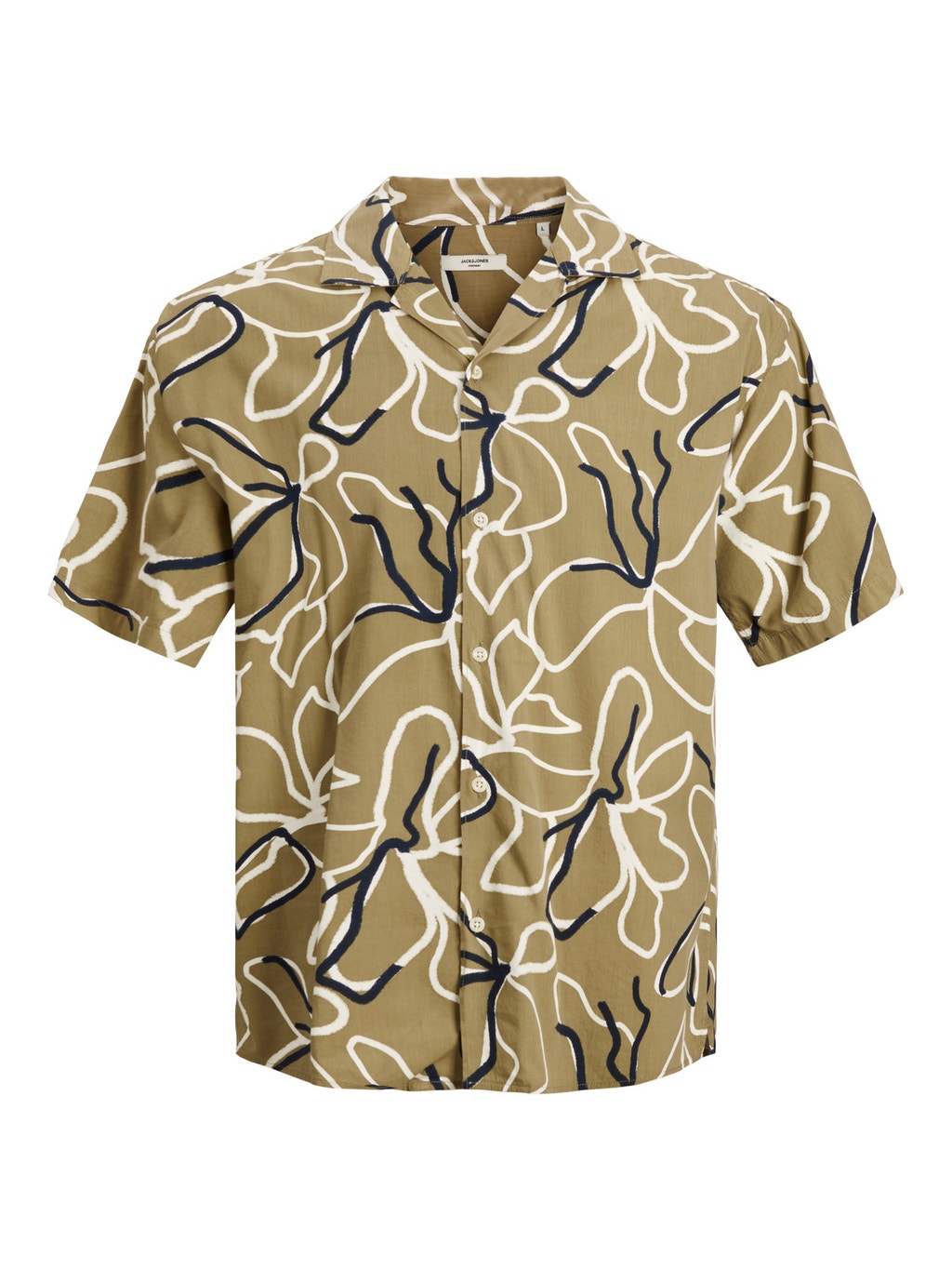 Resort Short sleeved shirt | Medium Grey | Jack & Jones®