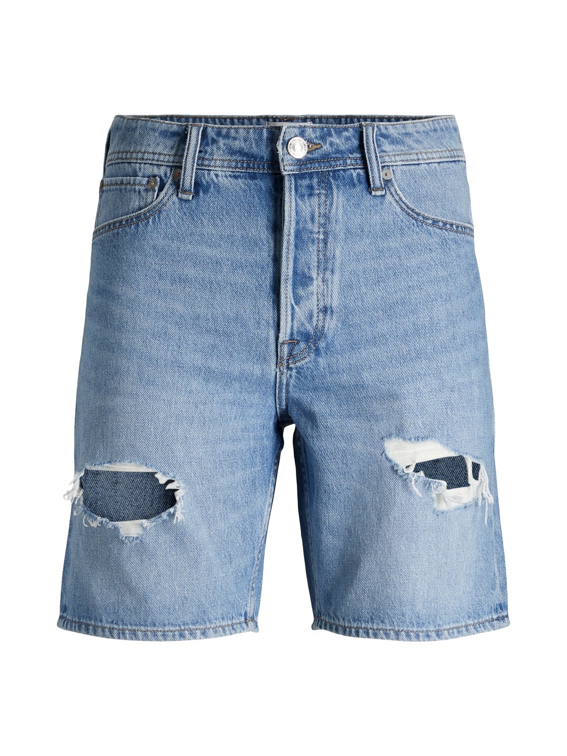 Jack & Jones Calções de Ganga Relaxed Fit -Blue Denim - 12202287