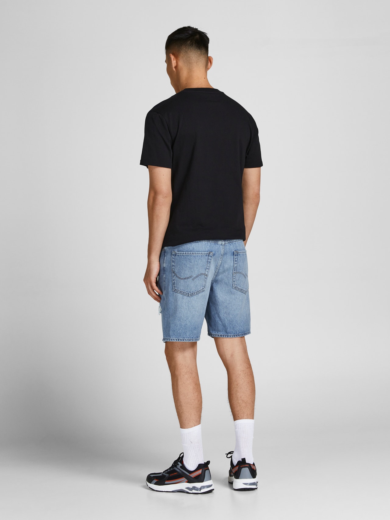 Jack & Jones Relaxed Fit Denim shorts -Blue Denim - 12202287