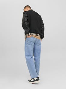 Jack & Jones JJIEDDIE JJORIGINAL SBD 911 NOOS Laisvo kirpimo džinsai -Blue Denim - 12202489