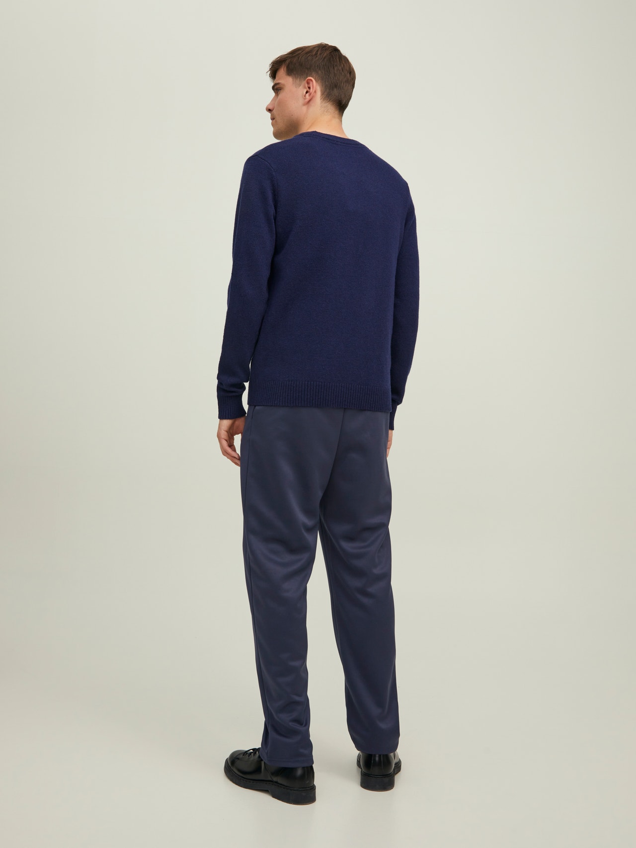 Jack & Jones Pantalones de chándal Wide Fit -Navy Blazer - 12202584