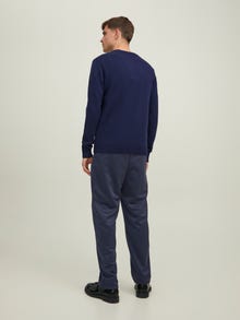 Jack & Jones Wide Fit Joggingbroek -Navy Blazer - 12202584