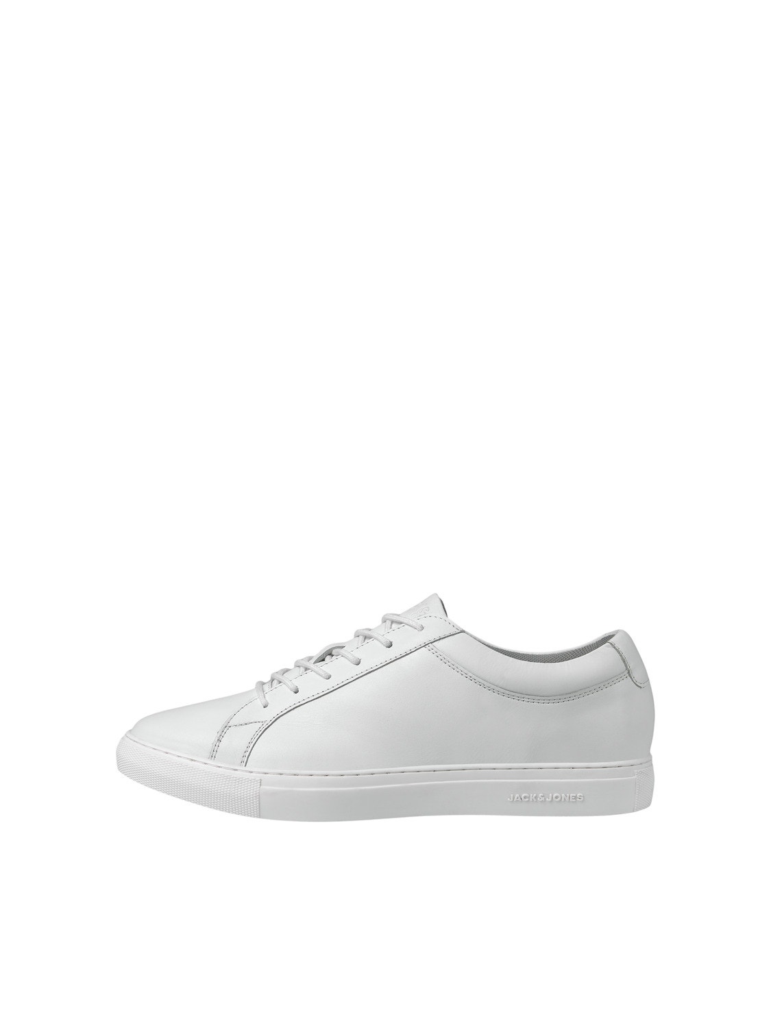 Jack & Jones Lær Sneaker -Bright White - 12202588