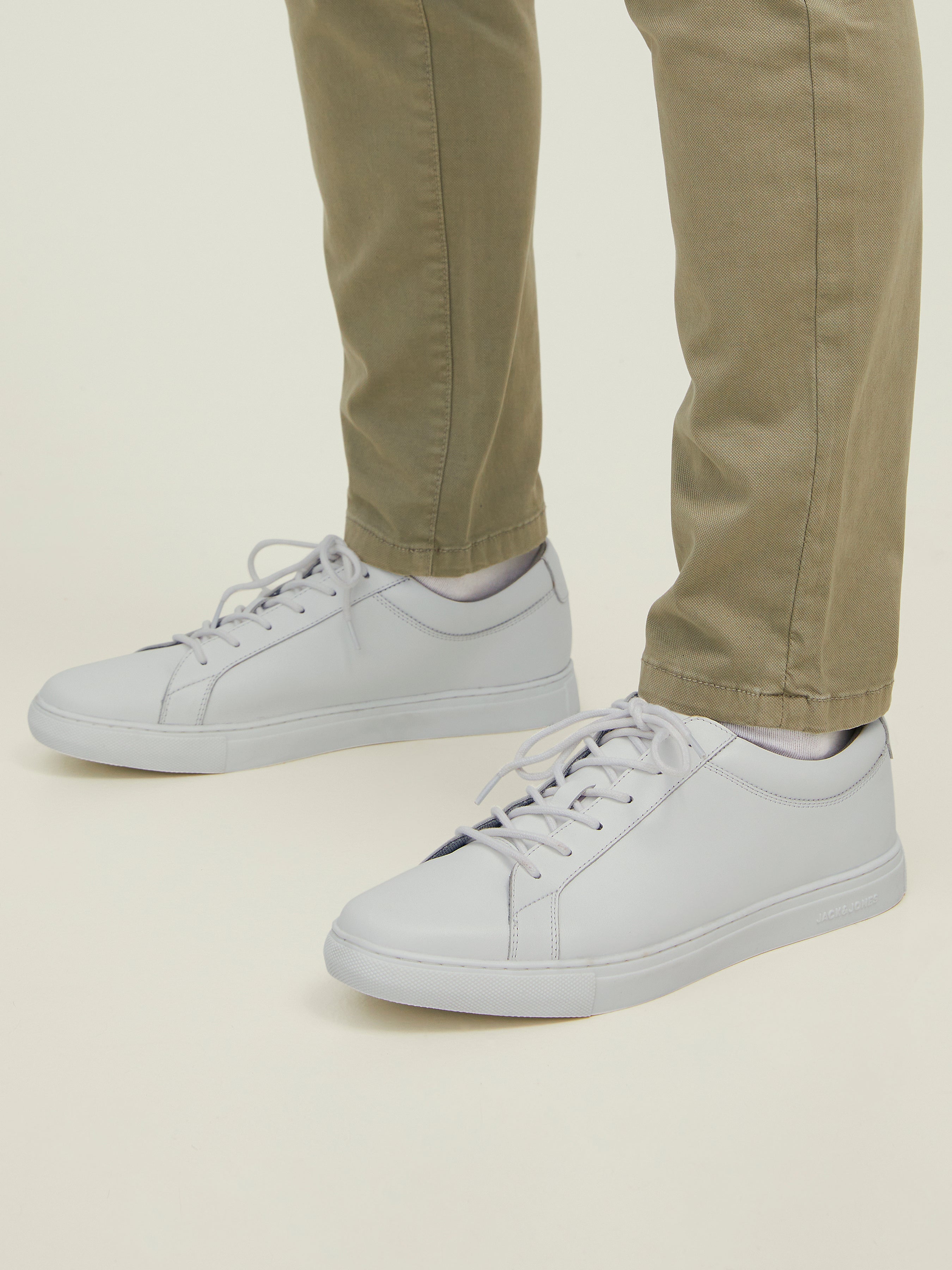 Jack and jones sneakers white on sale