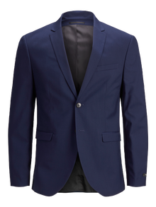 Jack & Jones Plus Size Krój regularny Marynarka -Medieval Blue - 12202681