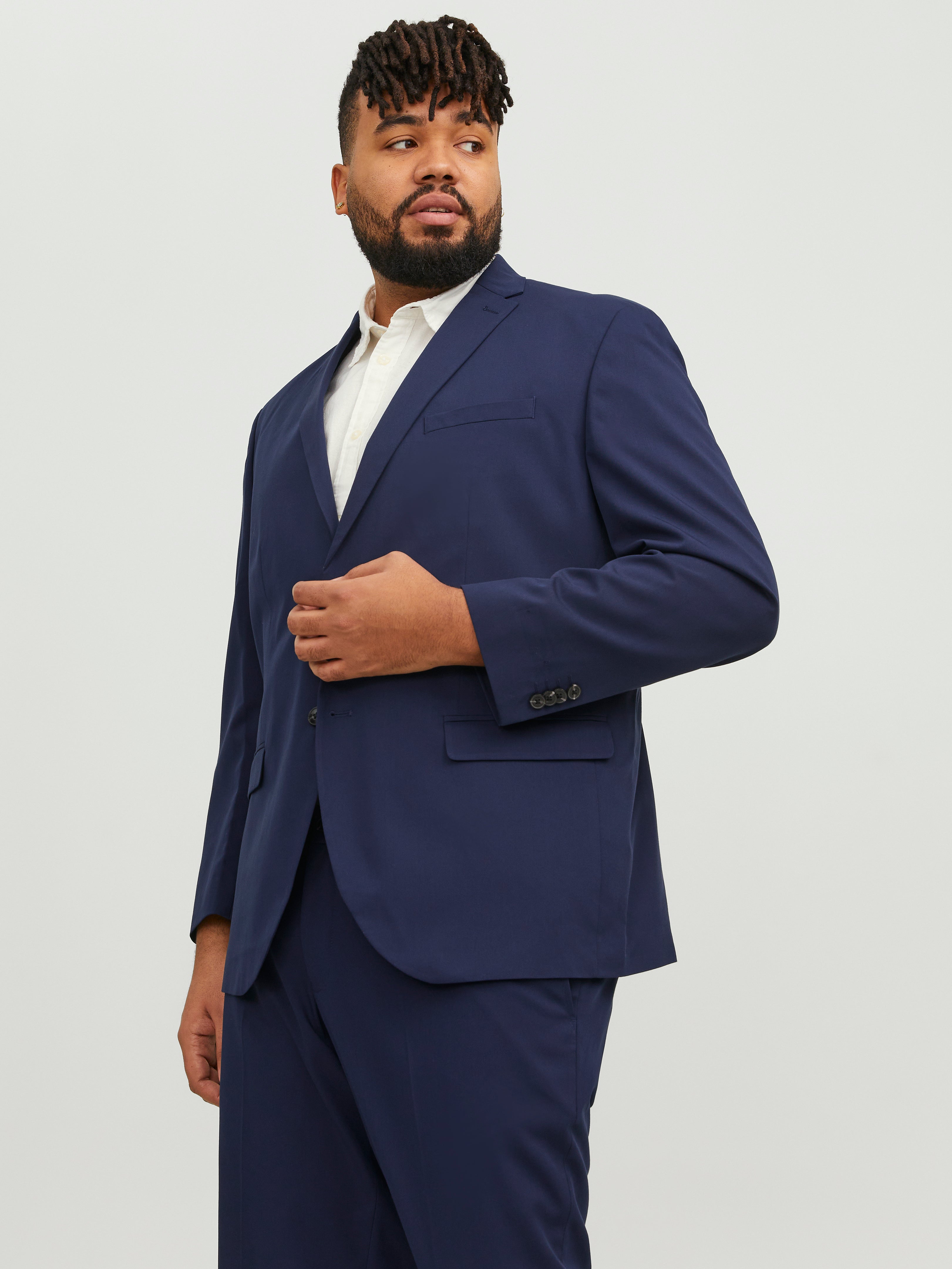 Jack & Jones Plus Size Slim Fit Blazer - 12202681